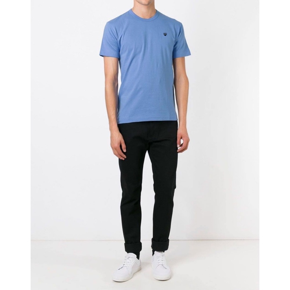 Comme Des Garçons Play - T-shirt - Blue - CDG